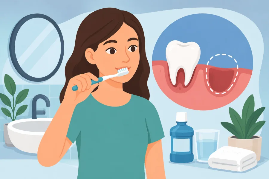 Featured image for Brushing After Tooth Removal: When's It Safe?